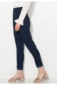 Zee Lane Collection Pantaloni conici crop bleumarin Femei