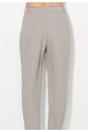 Zee Lane Collection Pantaloni conici crop gri cenusa Femei