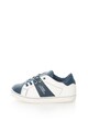 GUESS Pantofi sport alb cu bleumarin inchis de piele sintetica Baieti