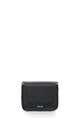 Pollini Geanta crossbody neagra de piele sintetica Femei