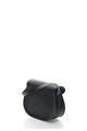 Pollini Geanta crossbody neagra de piele sintetica Femei