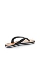 Lauren Ralph Lauren Papuci flip-flop negri de piele intoarsa sintetica Ryanne Femei