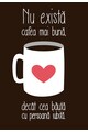 4Decor Coffee Mug szövegmintás vászonkép női