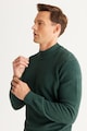 AC&Co Normál fazonú pamuttartalmú pulóver férfi