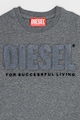 Diesel Tricou cu aplicatie logo din material terry Baieti