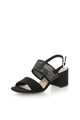 Marco Tozzi Sandale slingback negre perforate Femei