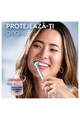 Oral-B Periuta de dinti electrica  Pro 3 Cross Action, Curatare 3D, 3 programe, 1 capat, Albastru + 2 capete de periaj Femei