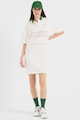 Lacoste Памучна рокля с яка и лого Жени