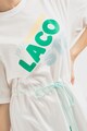 Lacoste Памучна рокля с лого Жени