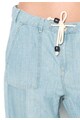 Pepe Jeans London Pantaloni bleu vaporosi Labyrinth Femei