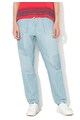 Pepe Jeans London Pantaloni bleu vaporosi Labyrinth Femei