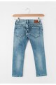 Pepe Jeans London Blugi regular fit albastri cu aspect decolorat Tracker Baieti