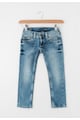 Pepe Jeans London Blugi regular fit albastri cu aspect decolorat Tracker Baieti