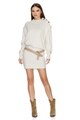 UNDERFLIRTY Rochie-pulover din amestec de lana cu model uni Dulce Femei