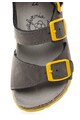 Colors of California Sandale gri cu detalii galbene Baieti