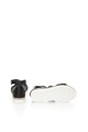 Francesco Milano Sandale flatform negre cu decoratiuni Femei