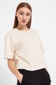 ARMANI EXCHANGE Tricou crop cu imprimeu text Femei