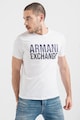 ARMANI EXCHANGE Szűk fazonú logós póló férfi