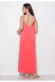 Zee Lane Collection Rochie maxi corai cu croiala dreapta Femei