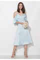 Zee Lane Collection Rochie bleu cu decolteu pe umeri Femei