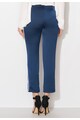 Zee Lane Collection Pantaloni bleumarin cu vipusca alba Femei