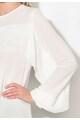 Zee Lane Collection Бяла блуза с набирания Жени