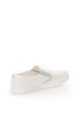 Lumberjack Pantofi slip-on alb perlat cu argintiu Sonia Femei