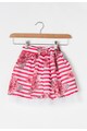 Zee Lane Kids Set alb si rosu brodat de tricou si fusta Fete