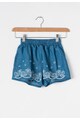 Zee Lane Kids Set de tricou si pantaloni scurti alb cu albastru Fete