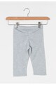 Zee Lane Kids Set gri melange cu roz de tricou si colanti Fete