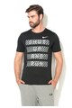 Nike Tricou negru cu imprimeu frontal Barbati