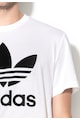 adidas Originals Tricou alb cu imprimeu Barbati