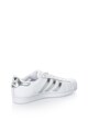 adidas Originals Pantofi sport alb cu argintiu Superstar Femei