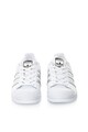 adidas Originals Pantofi sport alb cu argintiu Superstar Femei