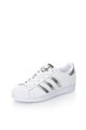 adidas Originals Pantofi sport alb cu argintiu Superstar Femei