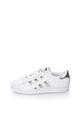 adidas Originals Pantofi sport alb cu argintiu Superstar Femei