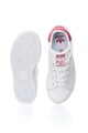 adidas Originals Pantofi sport albi cu detalii fucsia Stan Smith Baieti