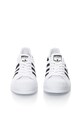 adidas Originals Pantofi sport alb cu negru tricotati Superstar Barbati