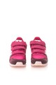 adidas Originals Pantofi sport in nuante de roz si Bordeaux cu velcro ZX 700 Fete