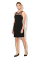 Silvian Heach Collection, Rochie neagra cu segment de plasa Frentano Femei