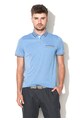 Ted Baker Tricou polo albastru azur melange Shapiro Barbati