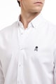 Vegea Риза с памук с яка с копчета Мъже