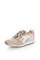 Diadora Heritage Pantofi sport de piele si piele intoarsa Trident Barbati