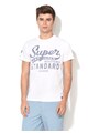 SUPERDRY Tricou alb cu imprimeu logo Standard Issue Barbati