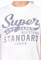 SUPERDRY Tricou alb cu imprimeu logo Standard Issue Barbati