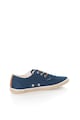 SUPERDRY Espadrile albastre din denim Skipper Barbati