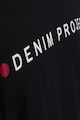 Denim Project Памучна тениска с лого Мъже