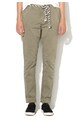 Tom Tailor Pantaloni chino verde militar cu un cordon Femei