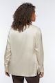 Fiorella Rubino Сатирана блуза с копчета на маншети Жени