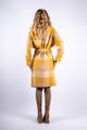 Couture de Marie Gyapjútartalmú kockás kabát női